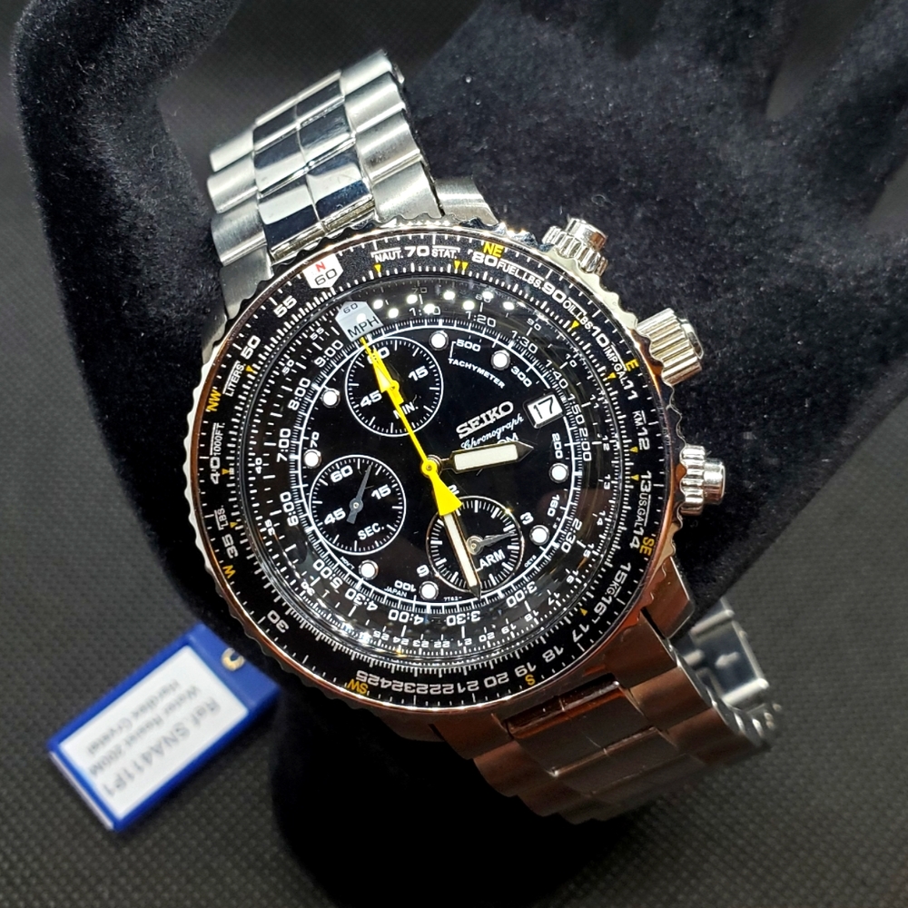 Seiko Flightmaster Pilot Chronograph